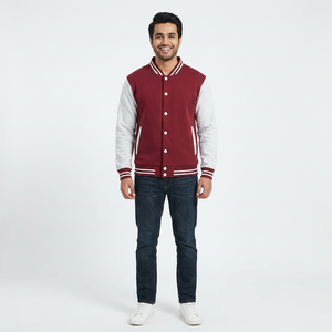Vestes de baseball pour équipe de lycée, sur mesure, prix de gros, numéros brodés, vestes varsity pour enfants, lettres brodées, pas cher - Product Image 1