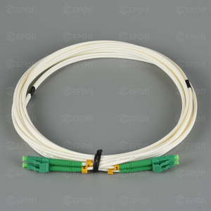 Tùy chỉnh sợi vá cáp 20m OM3/OM4 Multimode cho FTTH LC/<span class=keywords><strong>SC</strong></span>/<span class=keywords><strong>FC</strong></span>/ST <span class=keywords><strong>Duplex</strong></span> 50/125 Aqua Tight-Buffered 2-core Nam-Nữ Jumper - Product Image 4