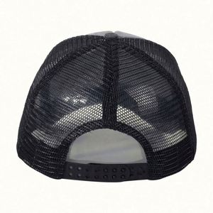 Casquette de sport rétro transfrontalière pour hommes et enfants, style baseball, en tissu classique, avec cinq empiècements en maille respirante, protection solaire et effet vieilli - Product Image 3