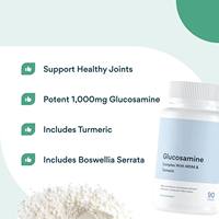 Complément Articulaire Confort OEM avec Glucosamine, Chondroïtine en Capsules et Poudre de MSM en Vrac pour Adultes