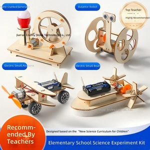 Kit d'expériences scientifiques sur le bois, ensemble de construction éducatif pour garçons et filles de 0 à 3 mois - Jouet STEM - Product Image 3