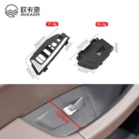 Pour BMW X3 X4 G01 G02 G08 F97 F98 2018-2021 LHD RHD Ensemble de poignées de porte intérieures noires avec garniture extérieure