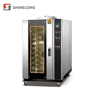 Hotel Restaurant Bakery Steam Oven Commercial Hot Air Gas Convection Oven