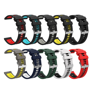 <span class=keywords><strong>Correa</strong></span> de Reloj Deportiva de Silicona de 20 mm y 22 mm para <span class=keywords><strong>HUAWEI</strong></span> <span class=keywords><strong>Watch</strong></span> <span class=keywords><strong>GT3</strong></span> Pro, Banda GT5 GT4, Accesorios de Silicona de Doble Tono - Product Image 1