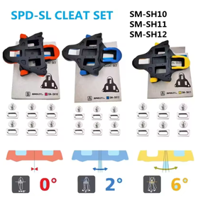 Juego <span class=keywords><strong>de</strong></span> tacos <span class=keywords><strong>Shimano</strong></span> SH10 SH11 SH12 -SL con flotación <span class=keywords><strong>de</strong></span> 0/2/6 grados y accesorios <span class=keywords><strong>de</strong></span> montaje <span class=keywords><strong>para</strong></span> <span class=keywords><strong>pedales</strong></span> <span class=keywords><strong>de</strong></span> <span class=keywords><strong>bicicleta</strong></span> <span class=keywords><strong>de</strong></span> carretera - Product Image 6