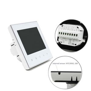 थर्मोस्टेट कारखाने OEM वाईफ़ाई स्मार्ट रूम के लिए थर्मोस्टेट पंखे का तार हीटिंग और ठंडा थर्मोस्टेट गर्म तापमान नियंत्रक - Product Image 2