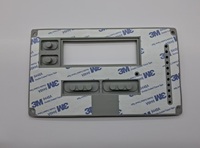 Panneau de commande en caoutchouc de bouton de clavier de silicone dégoulinant d'époxy auto-adhésif pour le composant de claviers électroniques