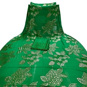 A.K.TRENDY DIER01 เสื้อผ้าคังกาหรูหราเป็นมิตรกับสิ่งแวดล้อม ผลิตจากใยวิสโคส ปักลาย ไม่มีแขน ทรงหลวมสำหรับผู้หญิง-ชุดพิธีการแบบดั้งเดิม - Product Image 5