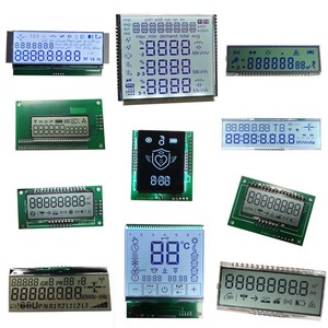 Пользовательский монохромный ЖК-экран 16 14 <span class=keywords><strong>7</strong></span> сегментных цифр Tn Htn Stn Fstn Va ЖК-измеритель энергии ЖК-дисплей - Product Image 6
