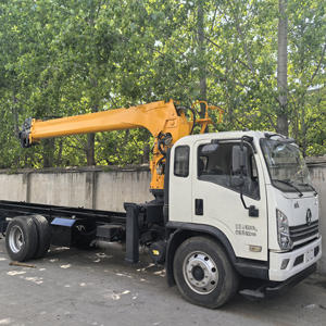 5 <span class=keywords><strong>Ton</strong></span> hidrolik teleskopik lurus Boom elektrik pengendali jarak jauh LORI dipasang ponsel truk derek harga - Product Image 1