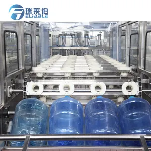 3 In 1 Full Automatic 600BPH 5 Gallon Barrel Water Filling Machine Pure Water Mineral Water