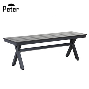 Cadre en aluminium Poly Bois Restaurant Extérieur Des Bancs et Des Tables pour le Parc, Jardin, Patio, <span class=keywords><strong>Balcon</strong></span> - Product Image 3