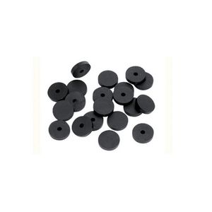 Joint d'étanchéité en caoutchouc noir 3/8 po semi-perforé pour robinet - Product Image 1