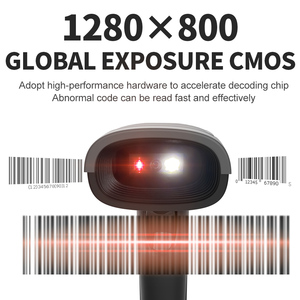 GTCODESTAR GT-1900S USBQrバーコードガン1D2dバーコードスキャナー (スーパーマーケットハンドヘルドコードリーダー用) - Product Image 2