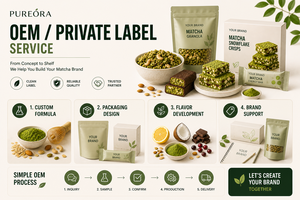 <span class=keywords><strong>Granola</strong></span> Premium Matcha Yuzu avec des noix et des fruits, céréales de petit-déjeuner croustillantes à l'avoine, prêtes à manger - Product Image 4