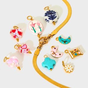 Pendentif en perle, choix des influenceurs pour les grossistes, matériau respectueux de la peau, surface non oxydante - Product Image 4