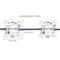 Bandes LED programmables en couleur pleine 24V avec circuit intégré externe pour bars et KTV