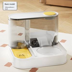 Bebedero Moderno Silencioso y Ajustable con Circulación Automática de 1.5L, Comedero Integrado de Gran Capacidad, Bebedero de Plástico para Perros y Gatos - Product Image 2