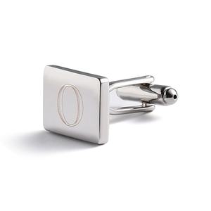 Mancuernillas y Pasadores de Corbata de Metal Cuadrados de Alta Calidad con Logotipo Grabado Personalizado - Product Image 3