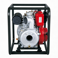 Pompes auto-amorçantes diesel pour l'irrigation agricole, 2, 3, 4, 6 pouces, avec une hauteur de refoulement totale de 26 m, pour eau propre en ferme