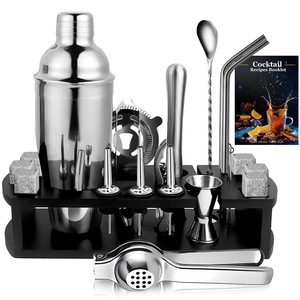 Juego de coctelera Boston de acero inoxidable personalizado, Kit de herramientas de camarero <span class=keywords><strong>para</strong></span> mezclar bebidas, <span class=keywords><strong>accesorios</strong></span> de barra - Product Image 4