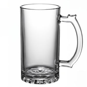 Verres à bière en verre de 16 oz en stock en Espagne, prêts pour impression par transfert thermique personnalisée de logo et de motifs, avec matériaux de haute qualité. - Product Image 1