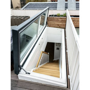 Sistema di Controllo Remoto Motorizzato in Alluminio per Oblò di <span class=keywords><strong>Accesso</strong></span> al <span class=keywords><strong>Tetto</strong></span>, Finestra Automatica a Battente con Pistone a Gas e Vetro Temperato - Product Image 3