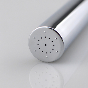 Doccia pressione scoppio Spray ABS palmare cromato soffione doccia Design eco-friendly facile installazione per bagni servizi igienici - Product Image 3