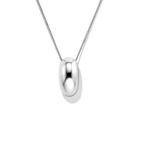 Collar con colgante llamativo de plata <span class=keywords><strong>2025</strong></span>, joyería de moda personalizada, precio al por mayor, 925, - Product Image 4