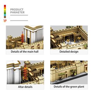 Blocs de construction du Temple de Jérusalem - Jouet éducatif sur l'architecture ancienne pour enfants et familles, compatible avec les jouets de construction - Product Image 5