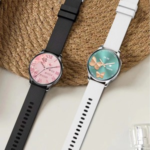 2025 New 1.32-inch AMOLED thời gian thực <span class=keywords><strong>Heart</strong></span> <span class=keywords><strong>Rate</strong></span> Giám sát, thời trang biên giới của phụ nữ thông minh đồng hồ - Product Image 3