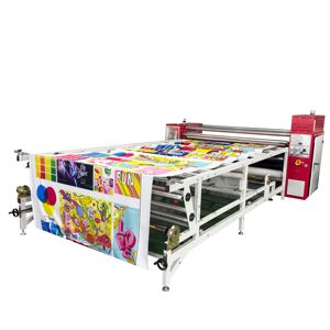 Impresora Plana Automática Nueva Directa de Fábrica, Máquina Calandra para Sublimación Rollo a Rollo en Telas de Poliéster - Product Image 5