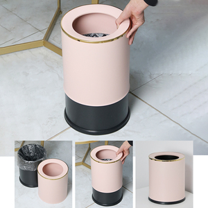 Leasylife 9L 12L Living room Bedroom bathroom kitchen Double-layer trash can trashcan rubbish bin dust bin waste garbage bin