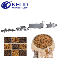 Máquina para Hacer Alimento para Perros con Certificación CE, Automática, Altamente Eficiente, de Alta Calidad y Nutrición Equilibrada, Línea de Producción de Alimento para Perros