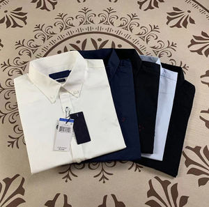 Yomo 2025 Vendita all'Ingrosso di Camicie da Uomo Formali <span class=keywords><strong>Slim</strong></span> <span class=keywords><strong>Fit</strong></span> in Cotone <span class=keywords><strong>Oxford</strong></span> 100% Traspiranti a Maniche Corte per l'Estate - Product Image 1
