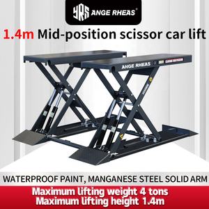 Cric à ciseaux ANGE RHEAS 1,4 m - Étanche et portable, adapté à l'entretien et au lavage des voitures/SUV RYS-JSZW065 - Product Image 1