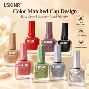 24 Colors <b>Nail</b> <b>Polish</b> Set with Display Box <b>Quick</b> <b>Dry</b> Glossy Color Matched Cap Salon Retail Wholesale OEM Private Label - Product Image 4