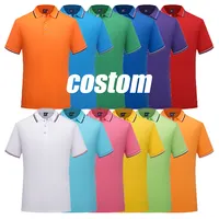 OEM Custom Logo Männer Casual T-Shirts Baumwolle Golf Man Polo Shirt Plain