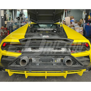 สปอยเลอร์หลังคาร์บอนไฟเบอร์แบบ DuckTail สำหรับรถยนต์ Lamborghini Huracan LP580 & LP610 & EVO ปี 2015-2025 - Product Image 2
