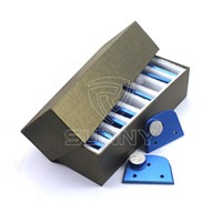 Meules diamantées à changement rapide style Lavina pour ponceuses à béton – Outil de ponçage à segments ronds pour le décapage de revêtements