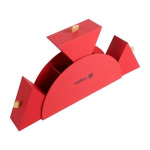 Caja de dulces de boda personalizada al por mayor, embalaje de papel hecho a mano, galletas vacías, caja de chocolate, inserto de empuje diseñado - Product Image 4