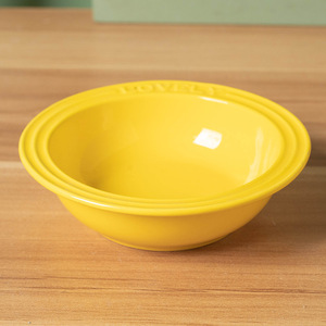 Bol arrondi écologique en céramique française pour animaux de compagnie IPX5 support en fer étanche motif solide bol de nourriture à eau d'intérieur pour petits chiens chats - Product Image 6