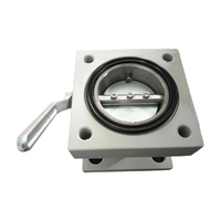 Vanne de radiateur à relais de gaz en aluminium pour transformateur de distribution d'énergie à l'huile DN80 DN100 DIN42560 C5 Protection contre la corrosion