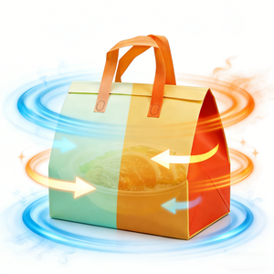 Bolsa Térmica Impermeable Desechable, Bolsa Aislante para Bebidas Frías y Calientes, Entrega de Alimentos y Comida para Llevar - Product Image 1