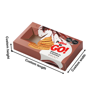 Boîte d'emballage en carton réutilisable et recyclable personnalisée, boîte en papier pliable de qualité alimentaire pour <span class=keywords><strong>chocolat</strong></span>, en-cas, biscuits, pour option cadeau - Product Image 6