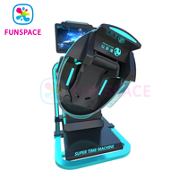 Simulador de Vuelo VR de Movimiento Completo, Juego de Disparos 360, Montaña Rusa de Realidad Virtual, Venta al por Mayor de Fábrica Funspace