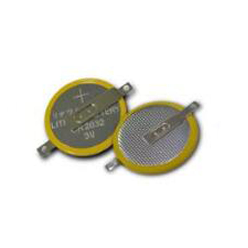 Top quality small round battery cell 3.7V LIR2032 button piece with welding foot battery Li(NiCoMn) o2 lithium battery for watch