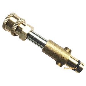 SS máy giặt áp lực Lance <span class=keywords><strong>nilfisk</strong></span> gerni để 1/4 nhanh chóng phát hành Brass adapter điện máy giặt kết nối phụ kiện xe máy giặt bộ phận - Product Image 2
