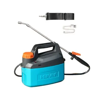 Aspersor de bateria de lítio para horticultura 4L tipo vaporizador recarregável pulverizador manual elétrico de 4 tempos