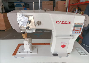 YUTAI YT-9910 Industrial Automatic Heavy Thick <b>Post</b> Bed Double Needle Lockstitch Motor 220V <b>Shoe</b> Sewing Machine - Product Image 3